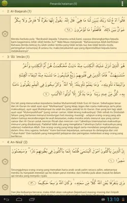 Quran Bahasa Melayu android App screenshot 10